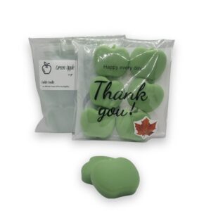 Wax melts Πράσινα μήλα & άρωμα Green Apple - 55 gr