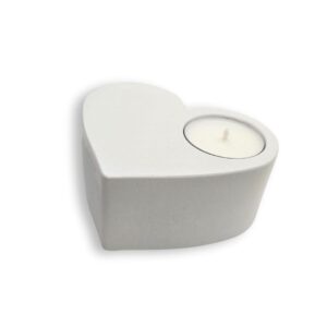 Βάση ρεσώ από πορσελάνη σε σχήμα καρδιάς & 2 ρεσώ δώρο