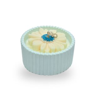 Κερί Σόγιας σε δοχείο από πορσελάνη με μαργαρίτα - Bubble Berry