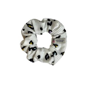 Scrunchie Λεοπάρ με χρώματα
